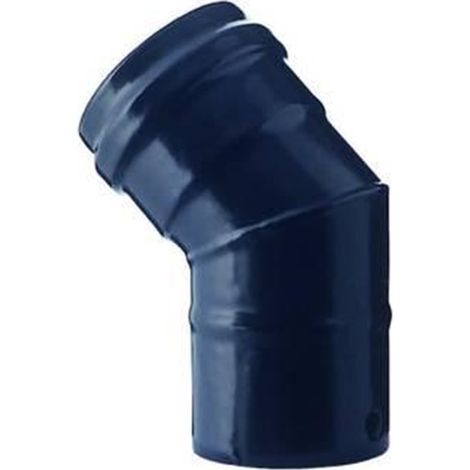 Gomito Save Per Stufa Pellet 45° ø 120 Mm Attacco Mf Colore Nero (1/3)
