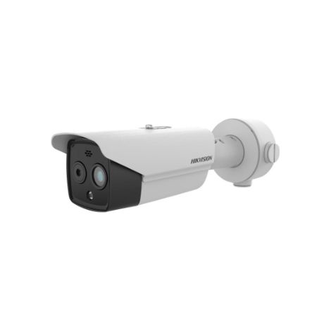 Videosorveglianza Poe Hikvision Telecamera Termica Professionale Bullet da Esterno Doppia Immagine DS-2TD2628-7-QA