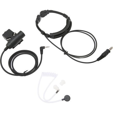 Adaptateur de système de casque U94 PTT avec microphone de gorge et oreillette pour talkies-walkies Xiaomi 1S/2S