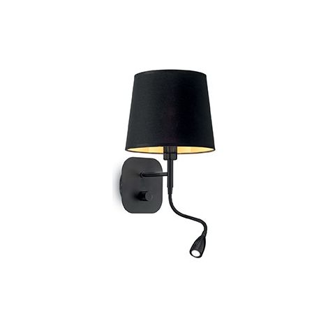 Ideal Lux Nordik - LED 2 Licht Wandleuchte Schwarz (1/2)