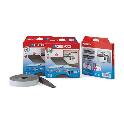NASTRO ANTICONDENSA ADESIVO TERM GEKO - PE GRIGIO MM 50X3 MT 10- 4 pezzi