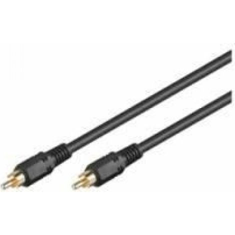 Câble Audio Coaxial Rca Mâle-Mâle - 20 M - RG59/U - Blindage Double - Contacts Plaqués Or (1/2)