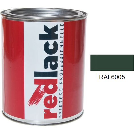 Pot 1L Peinture – RAL 6005 – Vert mousse – Brillant – multisupport – Redlack