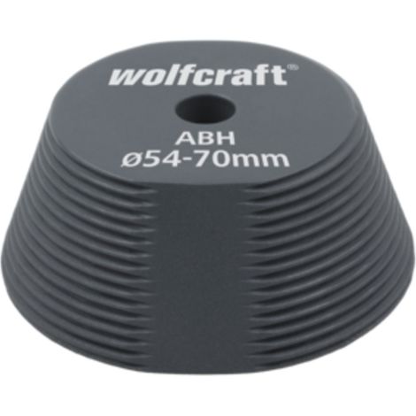 Wolfcraft - 1 Aufbohrhilfe Ø 54 - 70 mm - 5952000