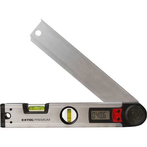 EXTOL PREMIUM Wasserwaage mit digitalem Winkelmesser, 305 mm (1/5)