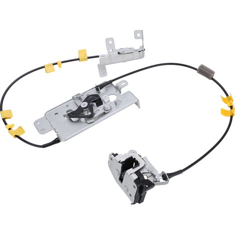Serrure porte arrière droite passager avec câble 6L3Z18264A00B, remplacement compatible Ford F-150 2004-2008, mécanisme latéral inférieur. (1/5)