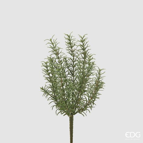 EDG Enzo De Gasperi Rosmarino Cespuglio x9 H 32 Cm Pianta Artificiale Verde