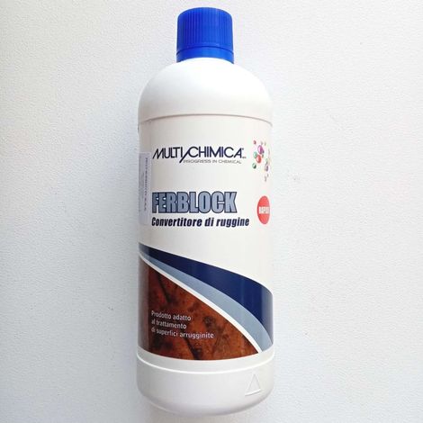 Ferblock 0,75lt rapido convertitore di ruggine fondo ancorante per vernici sintetiche (1/4)