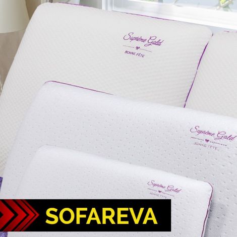 Oreiller Perfect Night 40x70cm Memoire de forme Auto Ventile Soutien mi-ferme