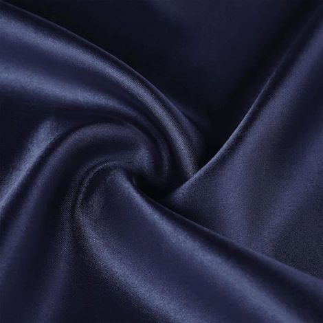 Taie Oreiller - Satin Polyester 50 X 70 Cm - Pour Cheveux Et Peau - Fermeture Eclair - Lot De 2 (1/5)
