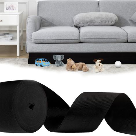 13 pieds barrière sous canapé ajustable butoir anti-animaux pour lit bloque-espace vide (1/5)
