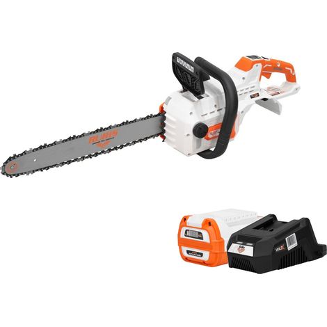 RURIS Tronçonneuse à batterie VoltX 4564e 60V - Moteur Brushless - Guide 45 cm - Vitesse de chaîne 25 m/s - Avec batterie incluse (1/5)