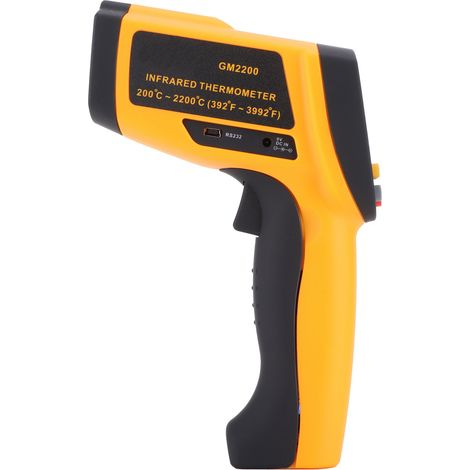 GM2200 Infrarot-Thermometer – Berührungsloses Handthermometer zur Hochtemperaturmessung – Industrielles Temperaturmessgerät (1/5)