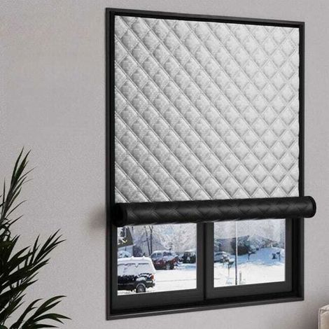 Rideaux d'isolation thermique d'hiver, coupe-vent, isolation thermique et phonique, 100×120cm (1/5)