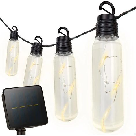 Guirnalda luminosa Aktive 10 bombillas blanco cálido 1.8 m