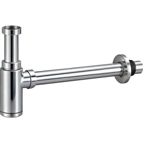 Siphon Waschbecken - 44 mm - Chrom (1/3)