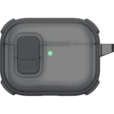 Custodia Titan Pro Mag trasparente per AirPods Pro 3 - Nera (1/5)