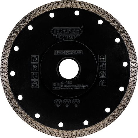 Turbo-X 180mm Porcelain Diamond Blade (Model 99793) for Precise Cutting and Long-Lasting Performance (1/3)