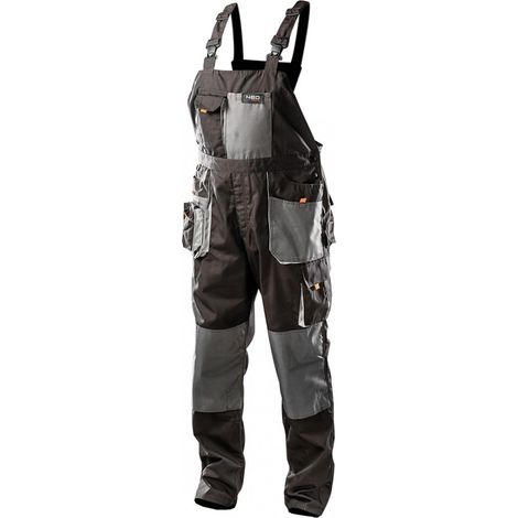 Pantaloni da lavoro con pettorina, taglia M/50 (1/5)