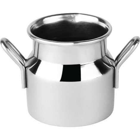 Mini bidon à lait inox petite taille - Ref CL203 - Olympia