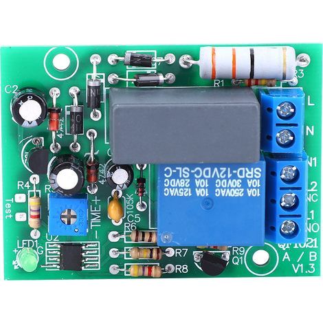 Module de mise sous tension AC 220V, interrupteur de relais de minuterie pour la Protection des appareils électriques (1/5)