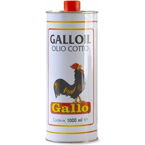 OLIO DI LINO COTTO "GALLOIL" 1LT INCOLORE (1/2)