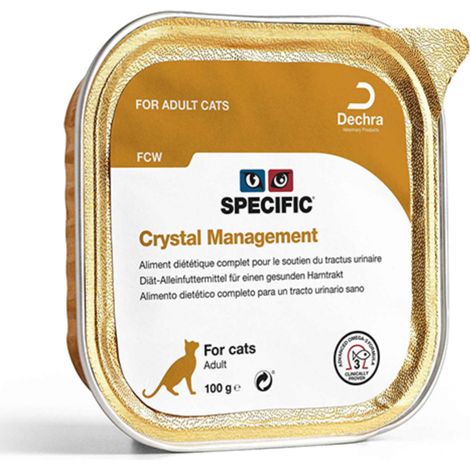 Gestion spcifique de cristal de nourriture Hiro FCW, pack 4 x 7 x plateau 100 gr