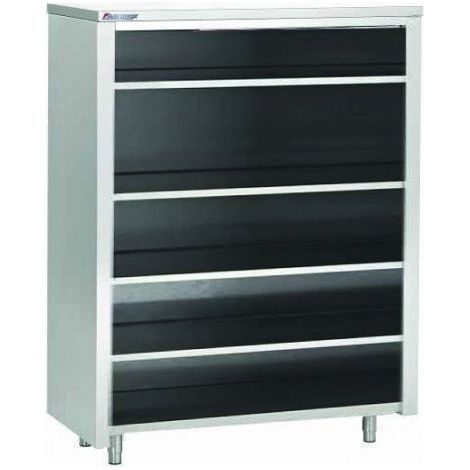 Armoire Inox Haute Ouverte (P)700 X (H)1800 Mm, Aisi 430 - Prodirest