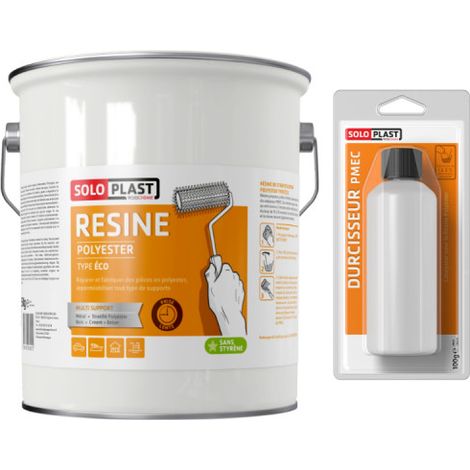 Polyesterharz, wie Eco Soloplast 5 kg mit Härter
