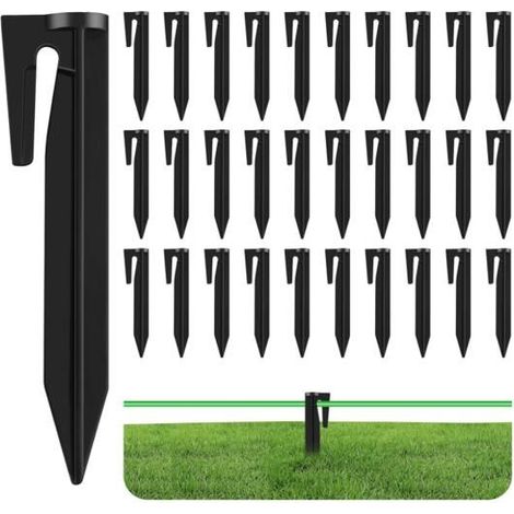 120 Pièces Piquet Fil Robot Tondeuse, Piquets de Fixation pour Câbles Périphériques Robot Tondeuse, Piquets de Terre Robot Tondeuse (1/5)