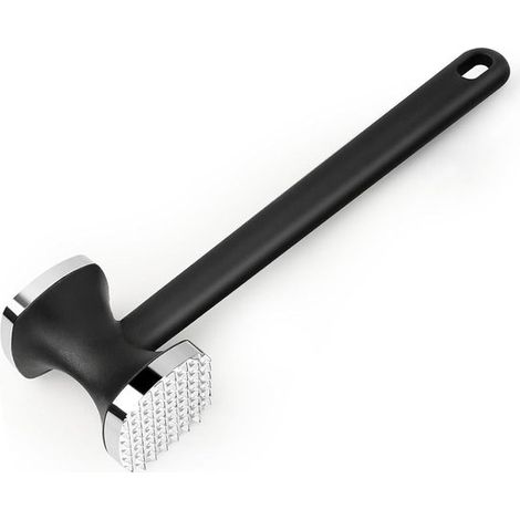 Attendrisseur de viande - Maillet à viande - Acier inoxydable - Idéal pour attendrir la viande - Attendrisseur de viande Broyeur de viande - Maillet à viande - Batteur à viande - Brochette à viande - (1/5)