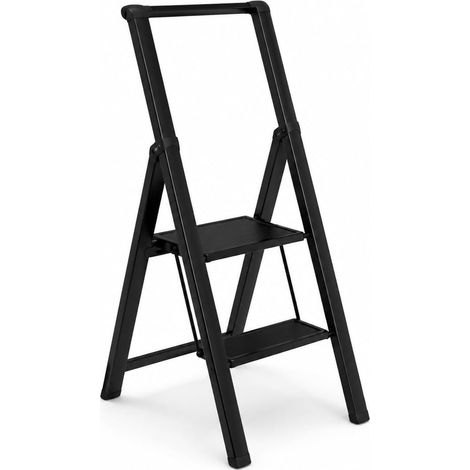 Escalera Profesional Black Line T-BLS de 2 Peldaños (1/4)