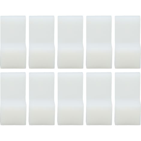 Protège-coins Silicone en H 10 Pièces 2,5x2,5x4,7cm Sécurisé Flexible Bande de Protection Meuble Transparent (1/5)