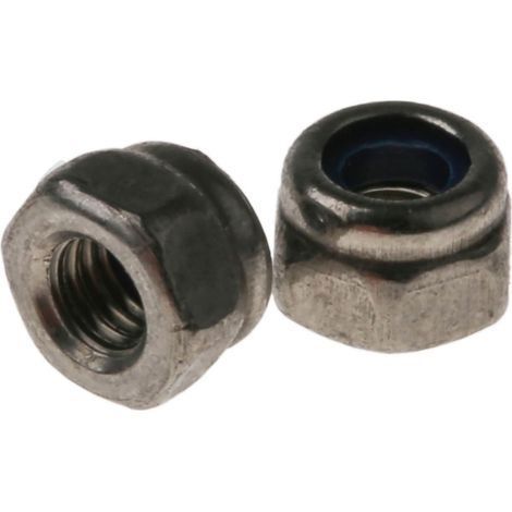 Ecrou frein RS PRO M3 Insert nylon ( Prix pour Sachet de 100 )