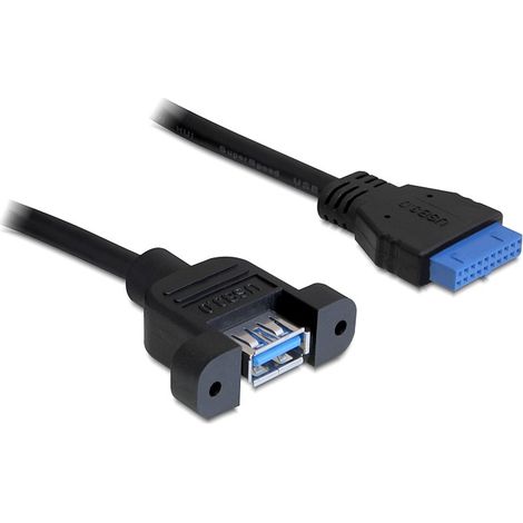 Delock cable usb 3.0 pin header female  1 x usb 3.0-a female