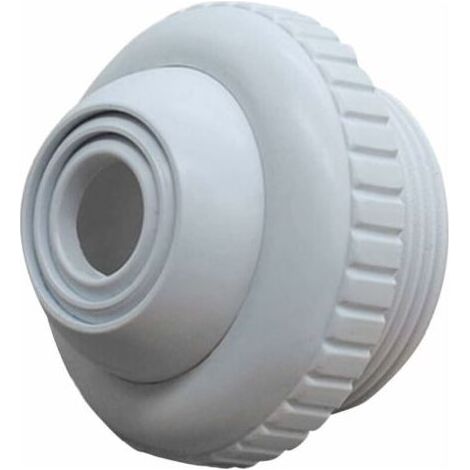 Piscine Buse - Buse De Rechange Raccord Blanc, Buse Refoulement Piscine Hors Sol Buse Piscine, Piscine Accessoire Sortie d'eau Retour Jet Remplacement Montage for Piscine Et Spa Sortie d'eau (1/5)