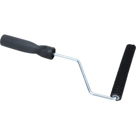 Rouleau dépoussiéreur en soies de porc pures, Φ22mm x 150mm, outil de stratification en fibre de verre, nettoyable à l'acétone, lot individuel emballé sous sachet OPP. (1/5)