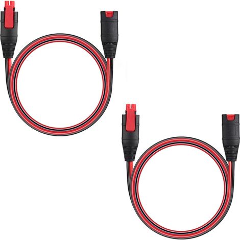 2pcs Câble Prolongation Chargeur Batterie pour NOCO, 3m GC004 X-Connect Accessoires Chargeur Batterie Intelligent pour Genius1/2 G750 G1100 G3500 G7200 et Plus (1/5)