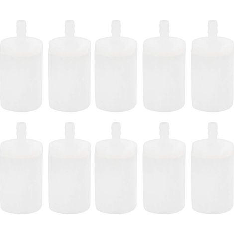 10 pezzi Filtro carburante ABS Filtro carburante di ricambio adatto per parti di motosega Husqvarna Accessori per utensili da giardino Tecnologia di produzione avanzata A (1/4)