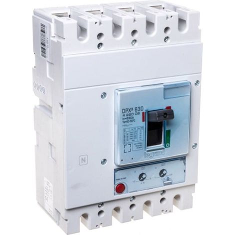 Interruptor automático de potencia 630A 4P 36kA DPX3 630 TM 422009