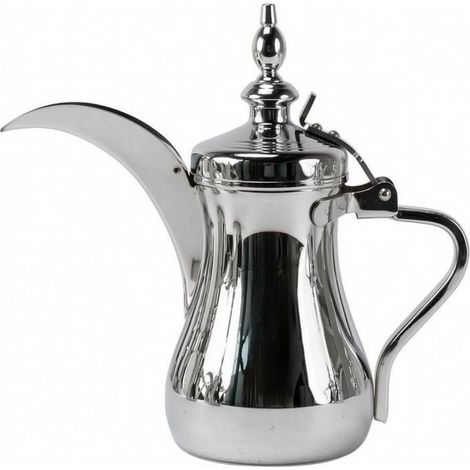 Oriental Coffee Maker, Stovetop Safe, 700ml, Chrome (1/5)