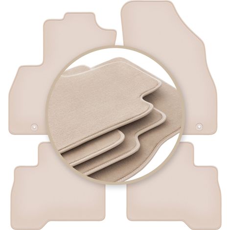 Tappetini PREMIUM beige per: Fiat Fiorino III Kombivan 2007-2017 (1/5)