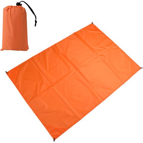 Tapis De Pique-Nique - Imperméable - Pliable - Léger - Pour Plage Camping Randonnée Festival - 1 Pièce (1/5)
