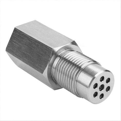 M18x1,5 O2-Sensor-Edelstahladapter, Gewindeanschluss für Lambdasonde (1/5)