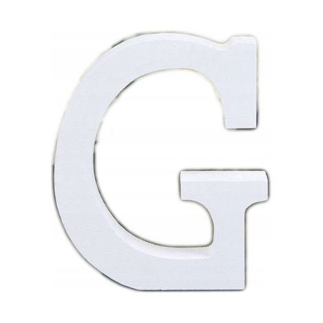 Lettera in legno "G", 16 cm, 1 pz. (1/2)