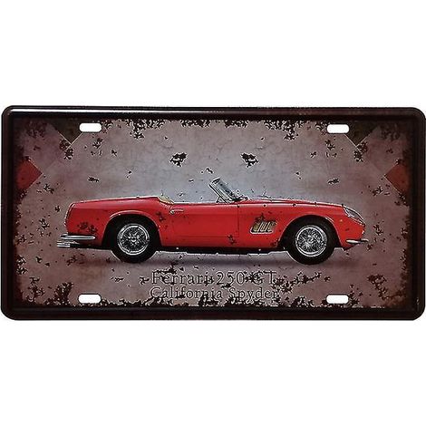 Nouvelle plaque vintage spéciale en métal (1 pièce) (1/3)