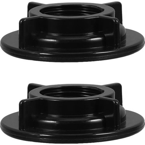 Écrou de Fixation Abs pour Noir Robinet Cuisine 2 Pièces (1/5)