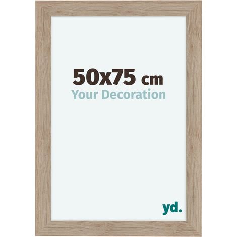 yd. - Cadre photo 50x75 - Chene Clair - MDF - Como (1/5)