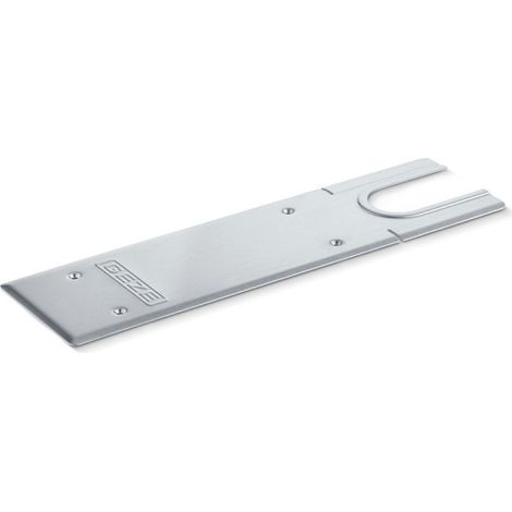 GEZE Deckplatte für TS 550 NV/NV-F Edelstahl (1/3)