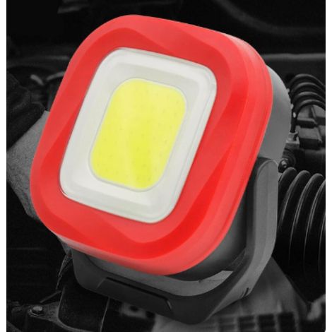Lampe de Travail à LED Rechargeable Avec Aimant et USB, Lampes d'inspection pour L'atelier à Domicile, Le Camping en Plein Air, La Randonnée